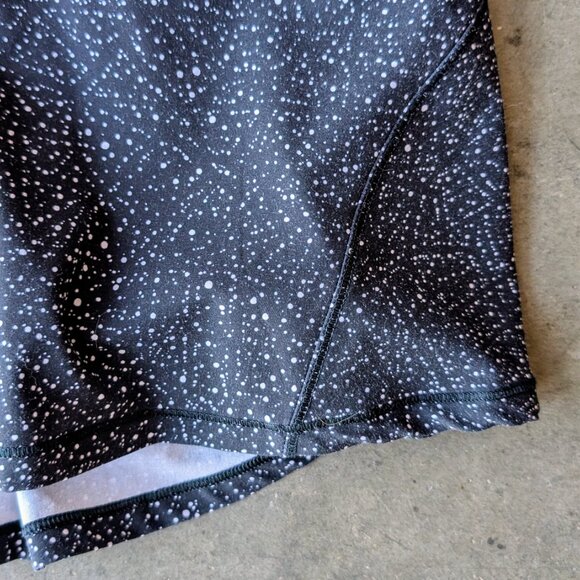 Lululemon Circuit Breaker Skirt Splatter White Black Swift Ultra size 12 - Picture 4 of 10